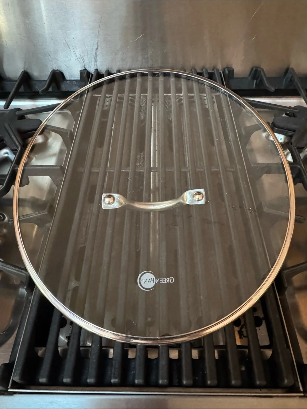 GreenPan clear tempered
